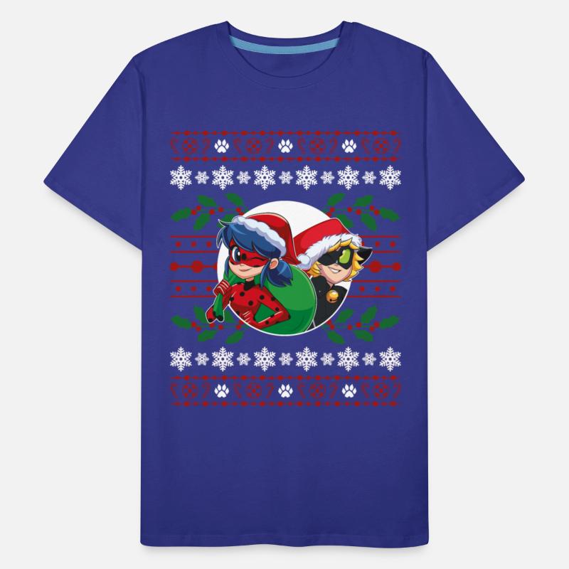 Miraculous Ladybug Cat Noir Ugly Christmas Design