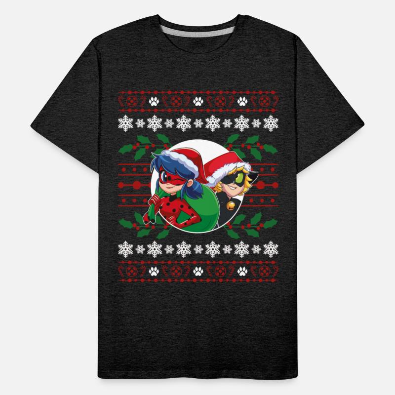 Miraculous Ladybug Cat Noir Ugly Christmas Design
