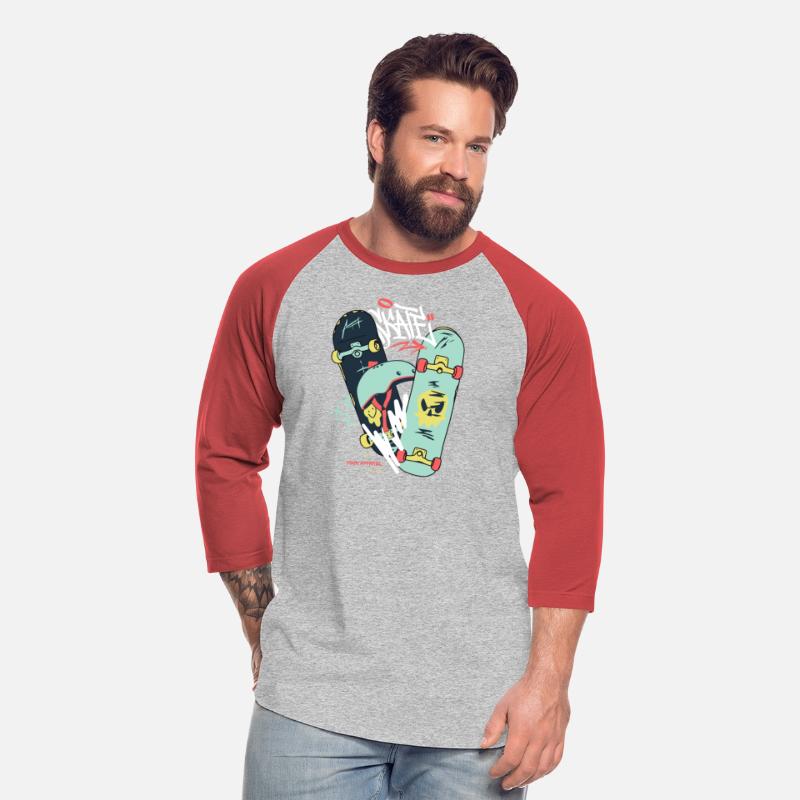 Modern Illustrated Skateboard