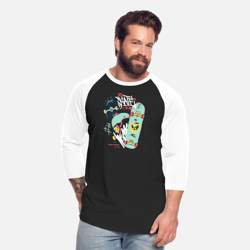 Modern Illustrated Skateboard