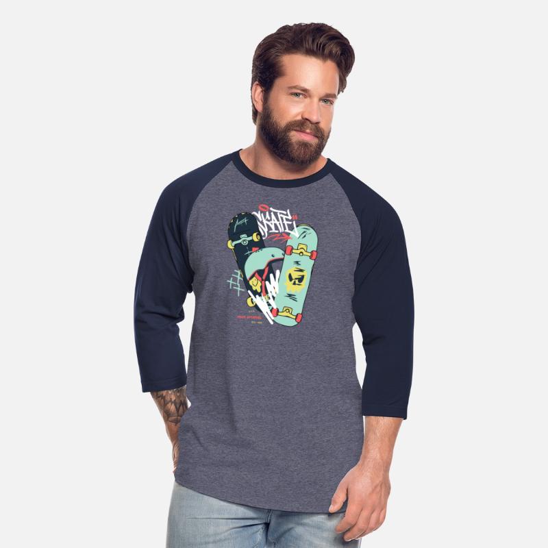 Modern Illustrated Skateboard