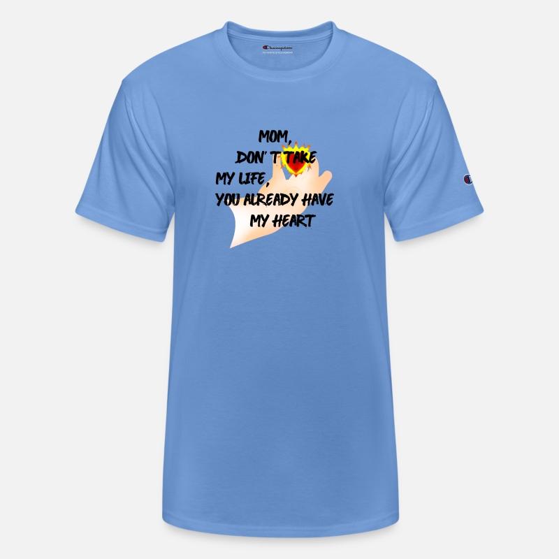 Mom, don't take my life