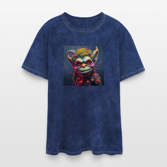 moss covered skin with glowing circuitry