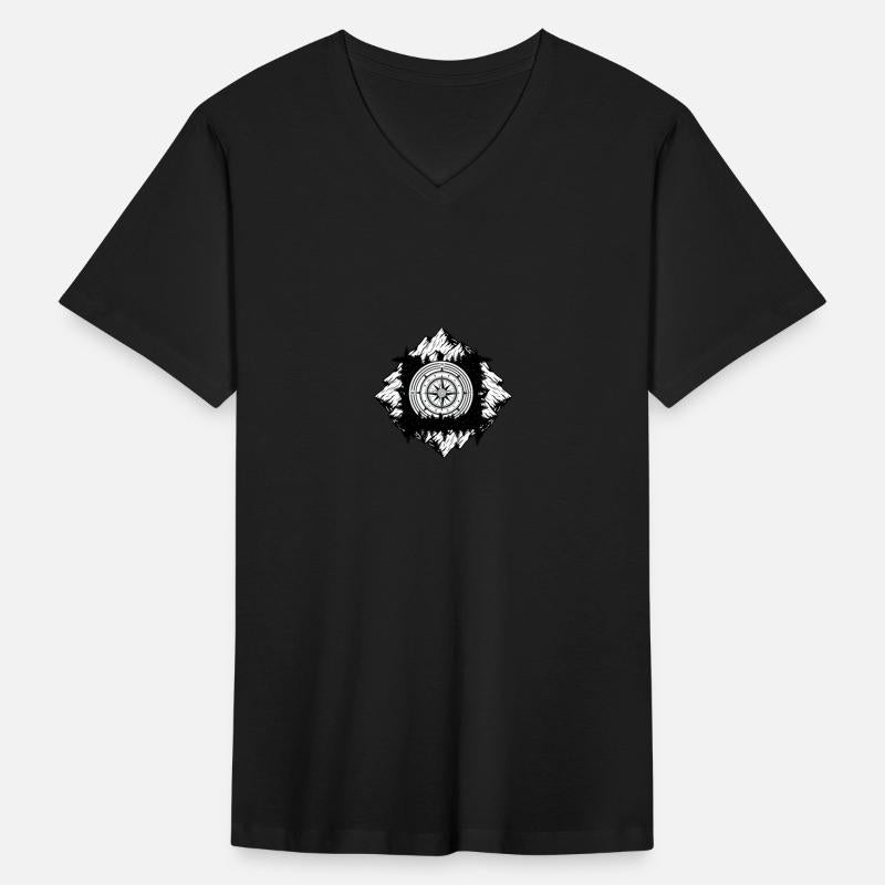 Mountain and Compass Mountaineer Gift