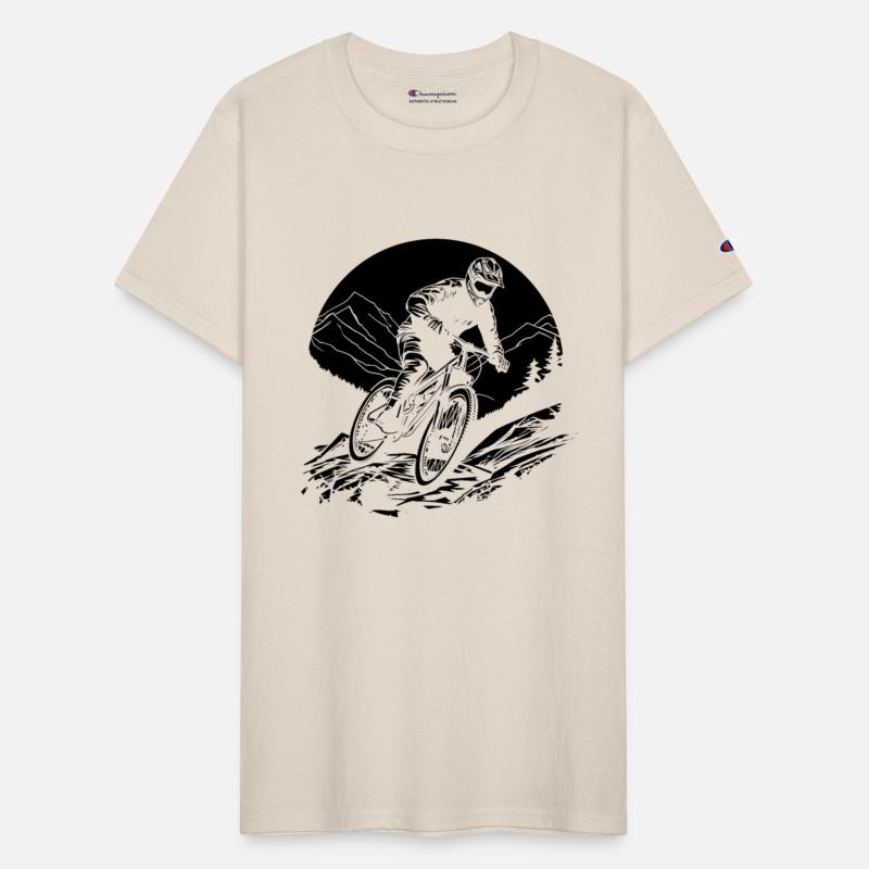 Mountain Biker Graphic