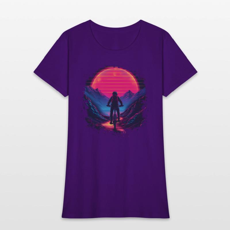 Mountain Biking Synthwave