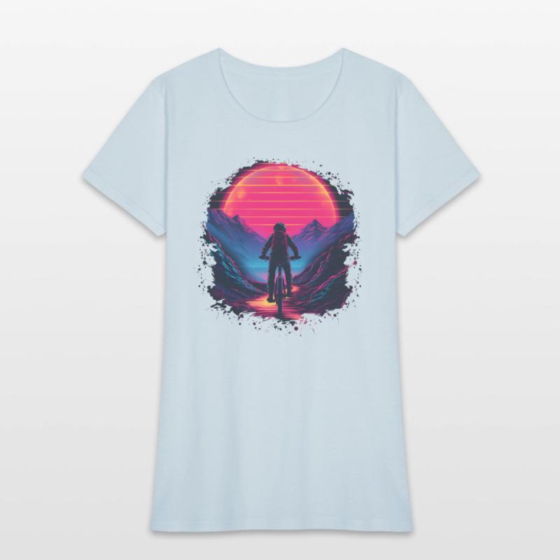 Mountain Biking Synthwave