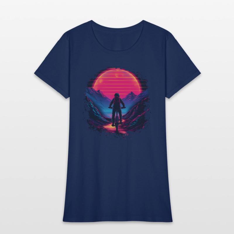 Mountain Biking Synthwave