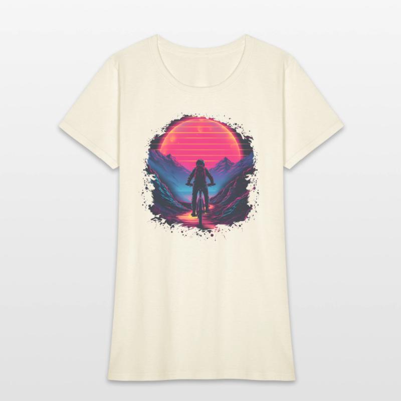 Mountain Biking Synthwave