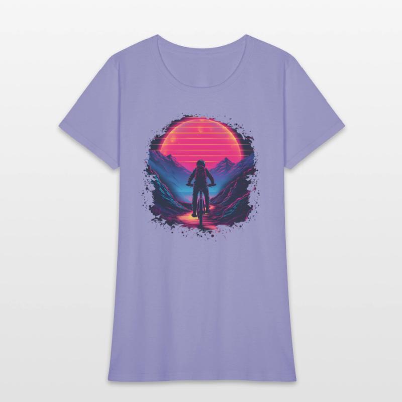 Mountain Biking Synthwave