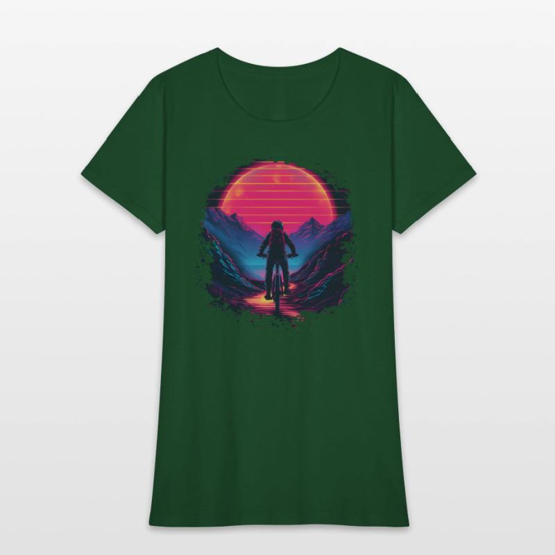 Mountain Biking Synthwave