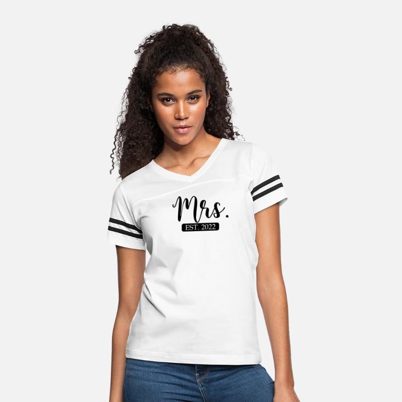 Mrs. Est. 2022 Matching Couple Newlywed Married 22