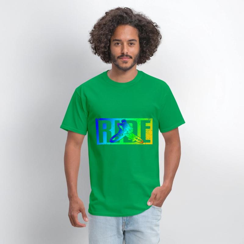 MTB saying RIDE mountain bike downhill