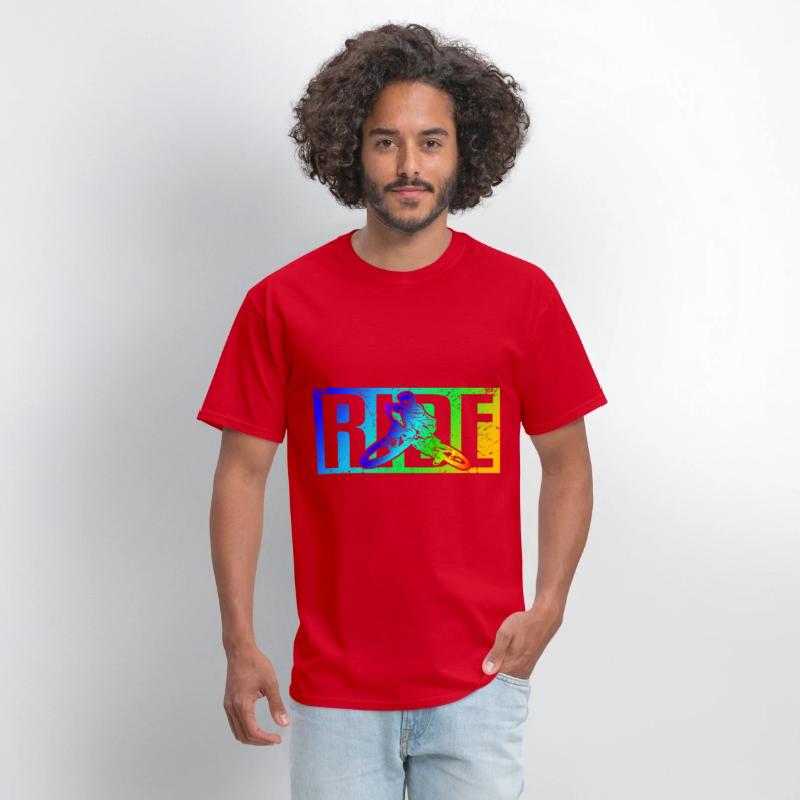 MTB saying RIDE mountain bike downhill