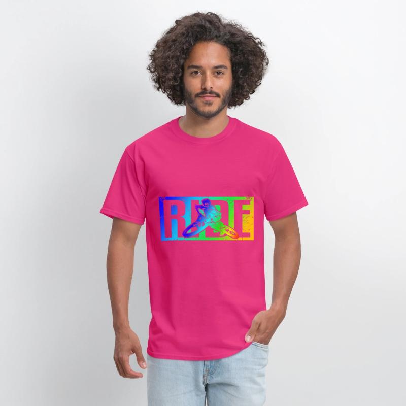 MTB saying RIDE mountain bike downhill