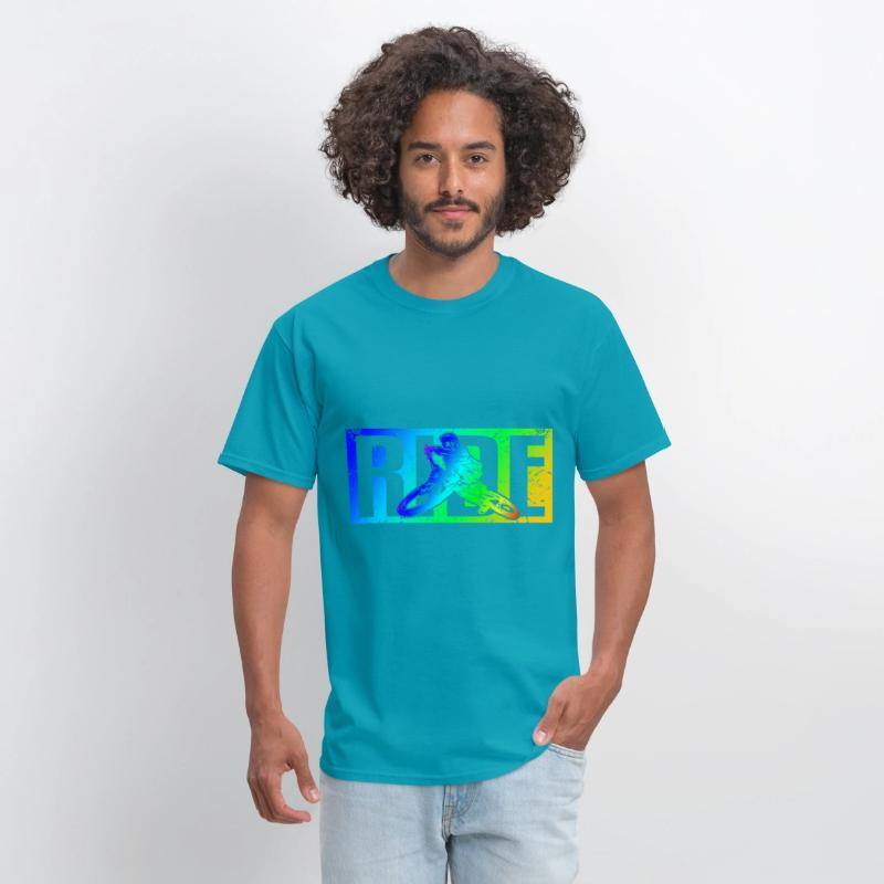 MTB saying RIDE mountain bike downhill