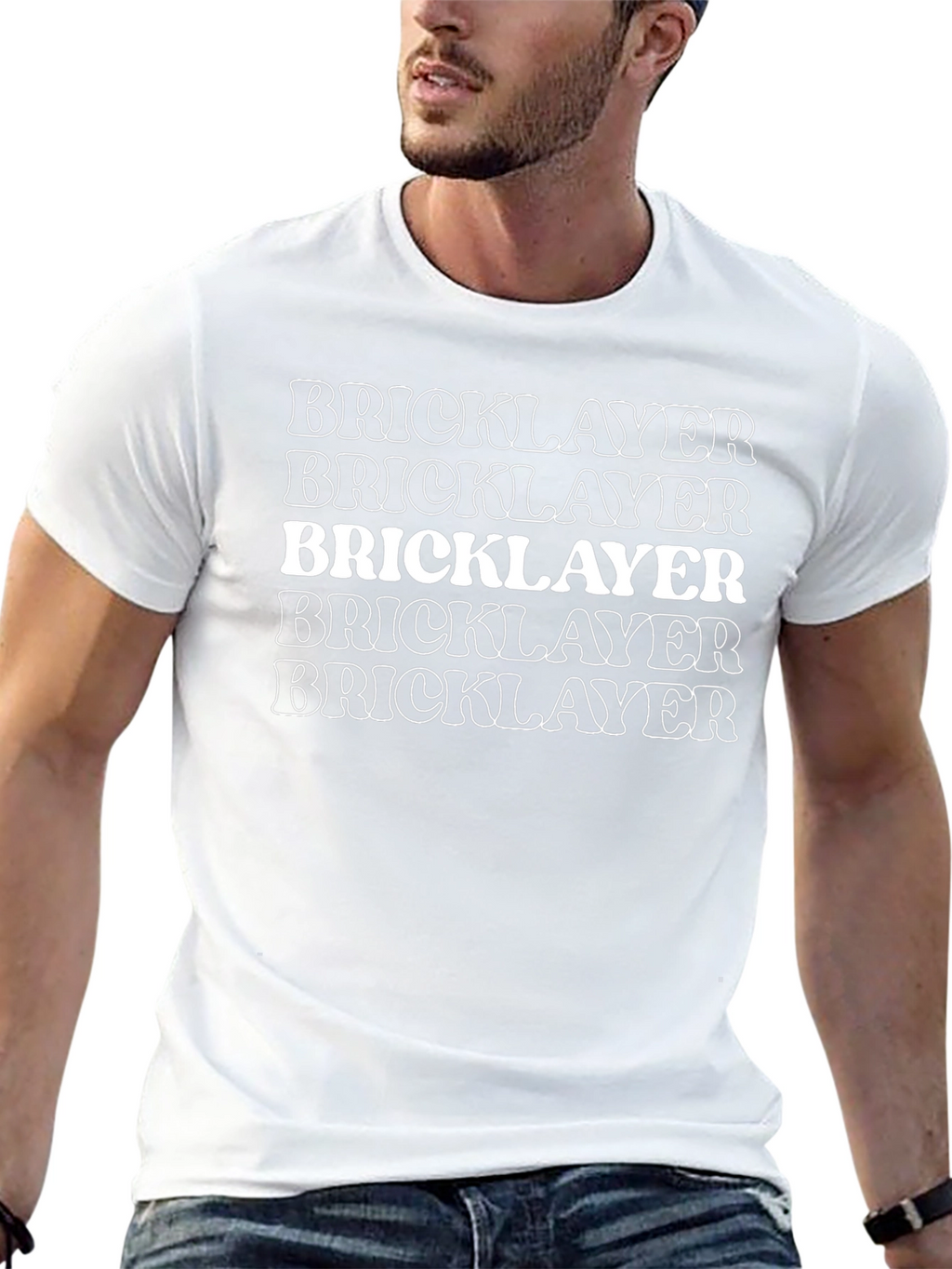 Bricklayer Graphic Tee - Cool Construction Worker Shirt