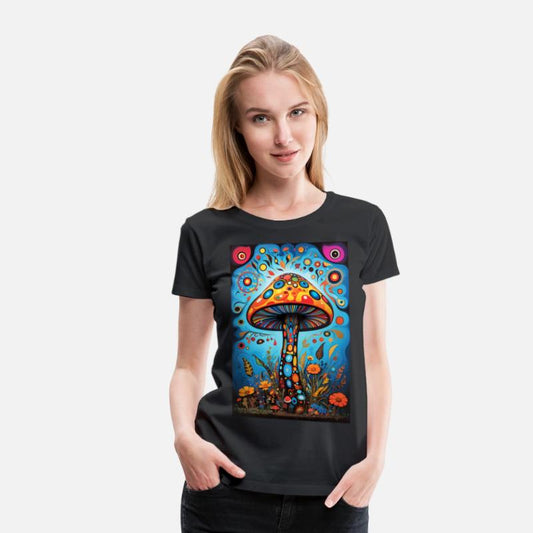 Mushroom forest art