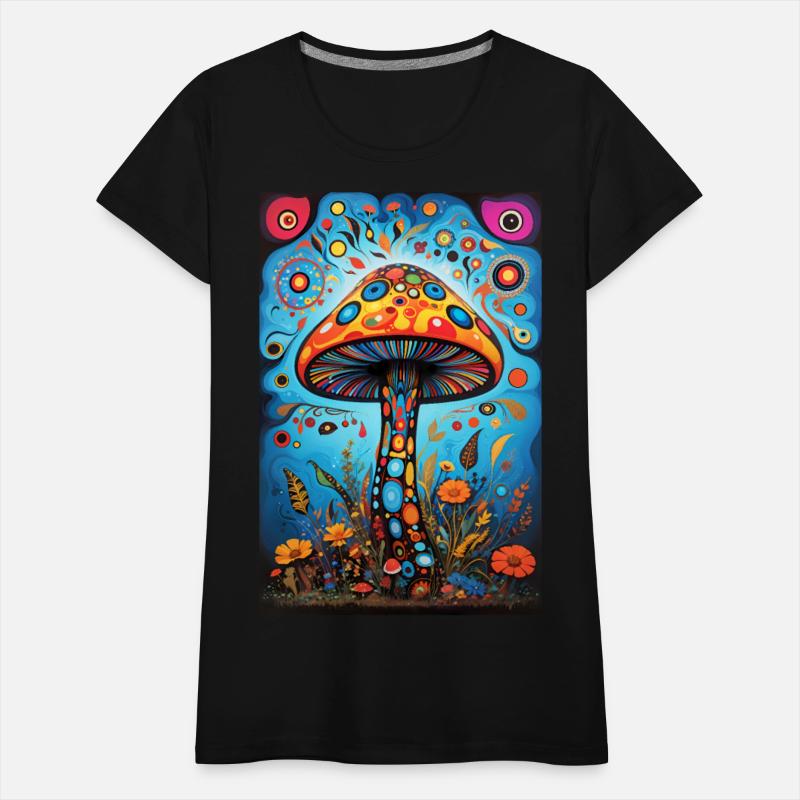 Mushroom forest art