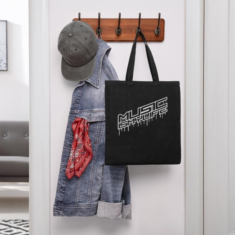 Music is my Life Love Saying Club Party Graffiti