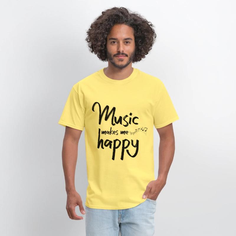 Music makes me happy