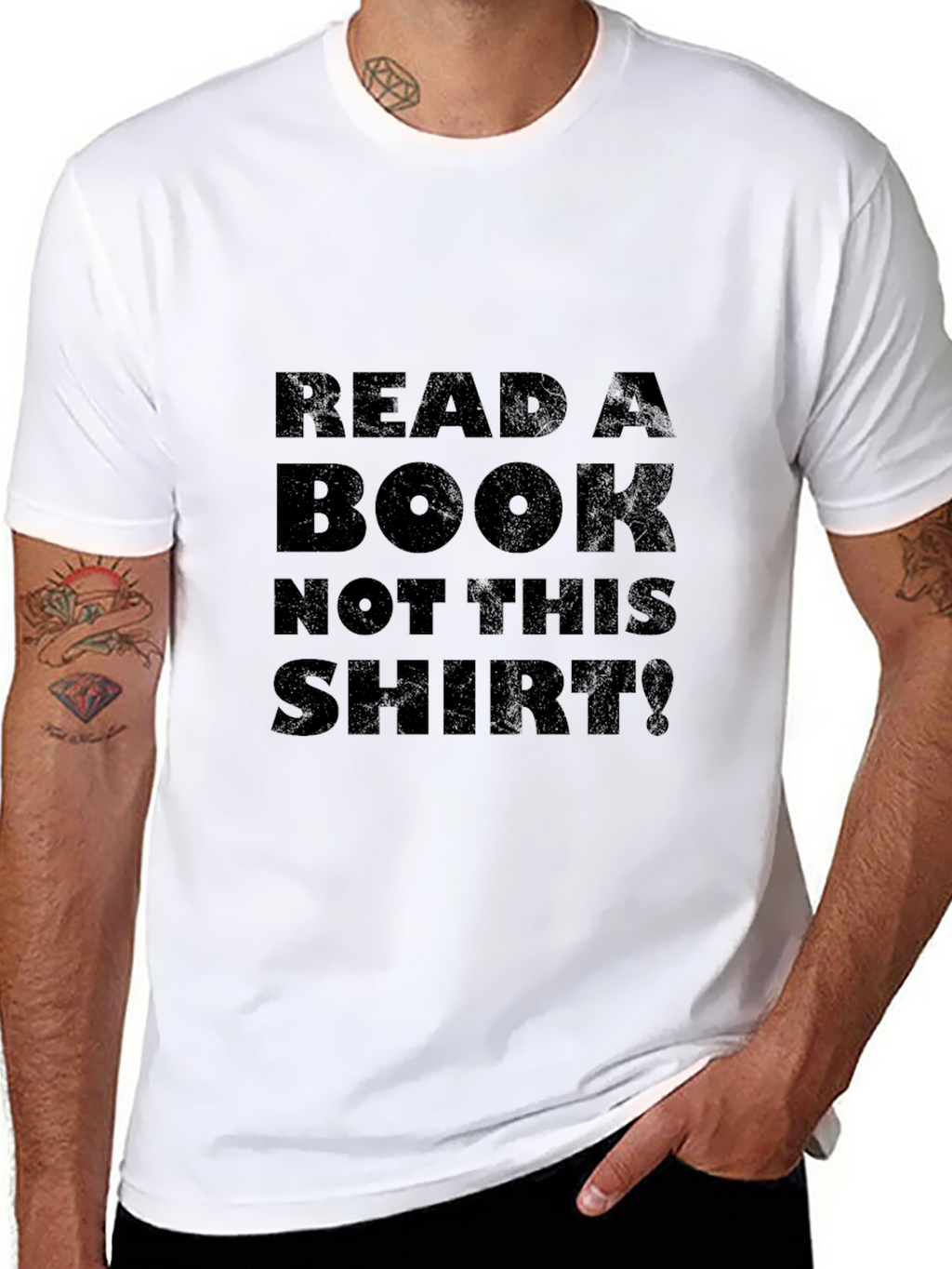 Read A Book T-Shirt - Novelty Tee