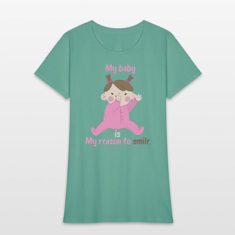 My baby is my reason to smile