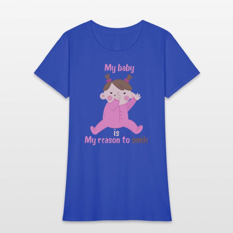 My baby is my reason to smile