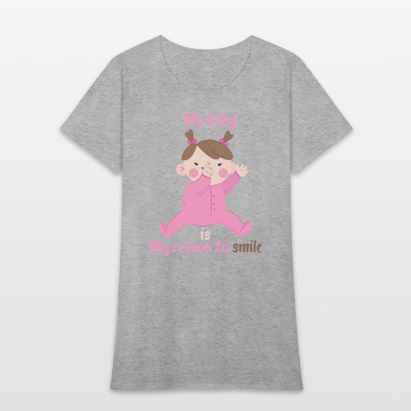 My baby is my reason to smile