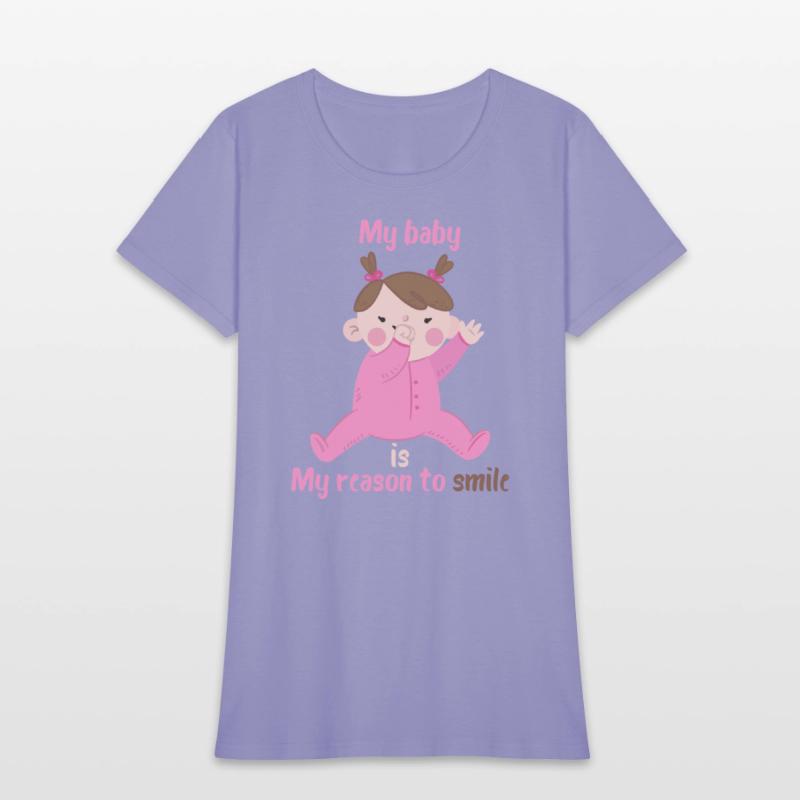 My baby is my reason to smile