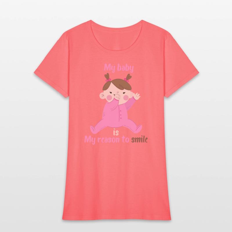 My baby is my reason to smile