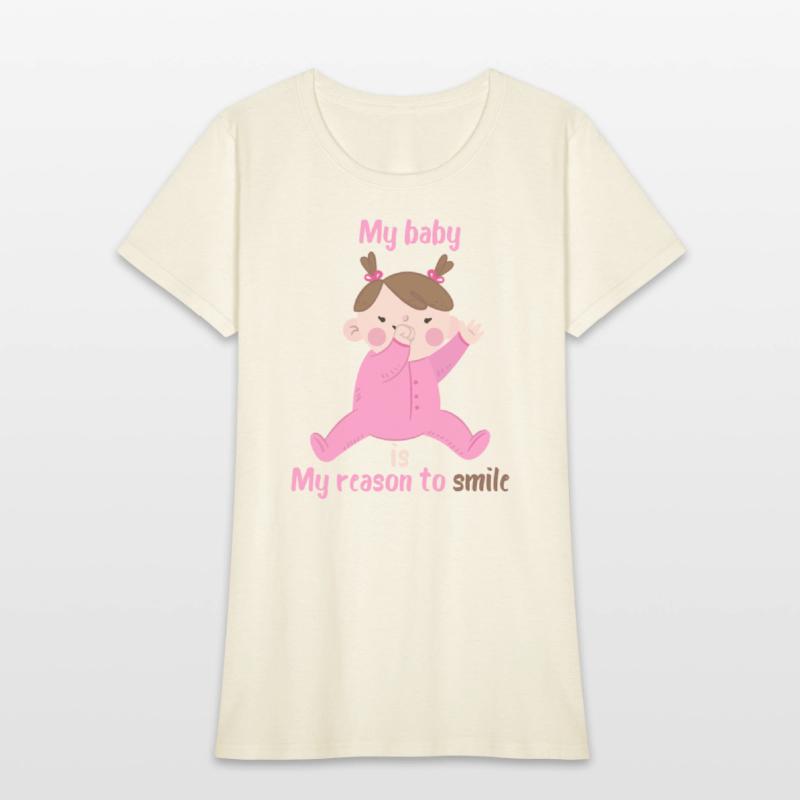 My baby is my reason to smile