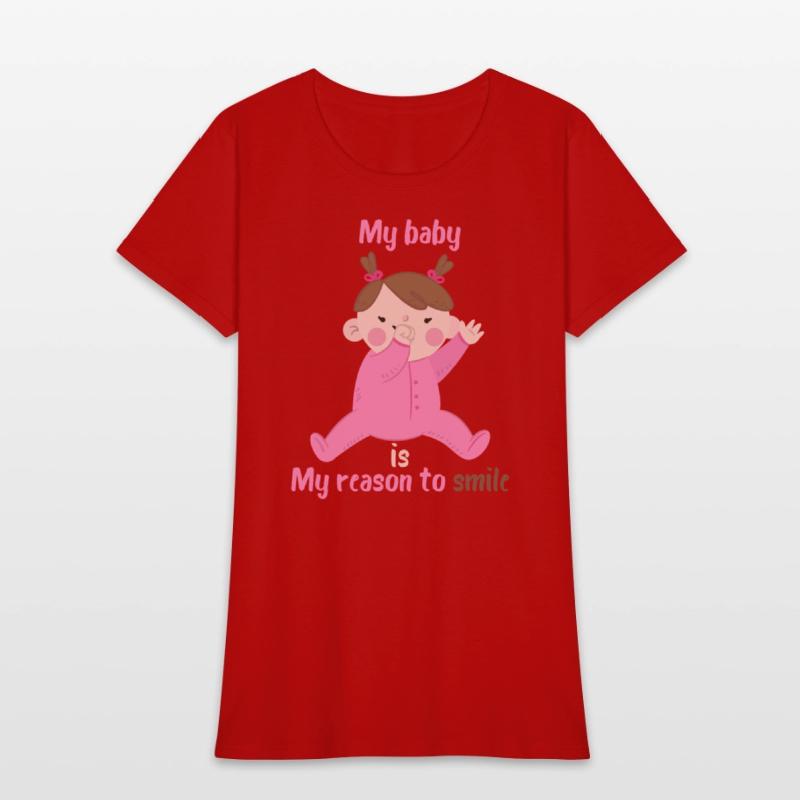 My baby is my reason to smile