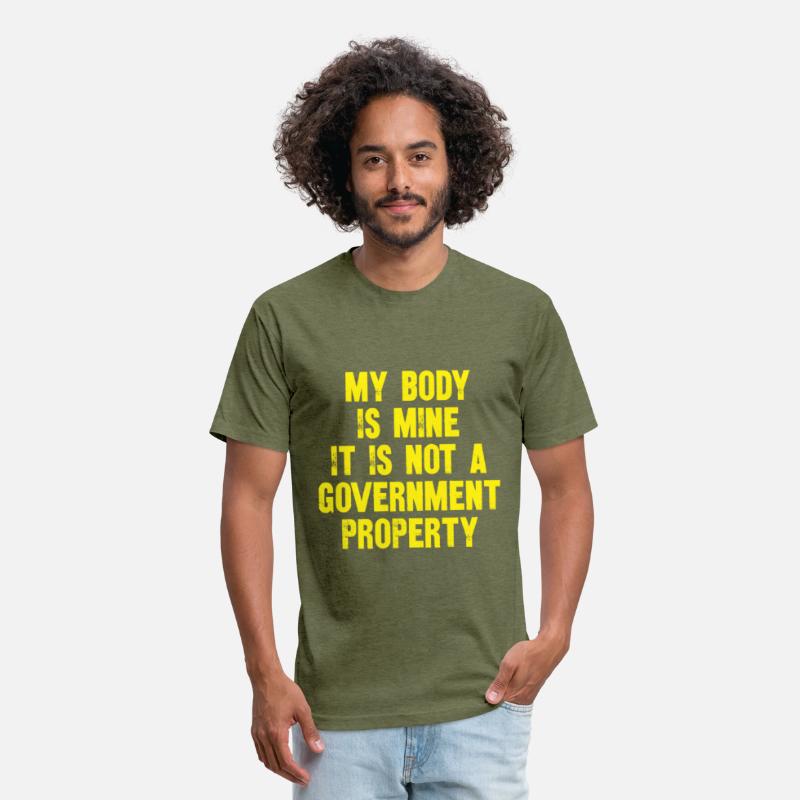 my body is mine it is not a government property