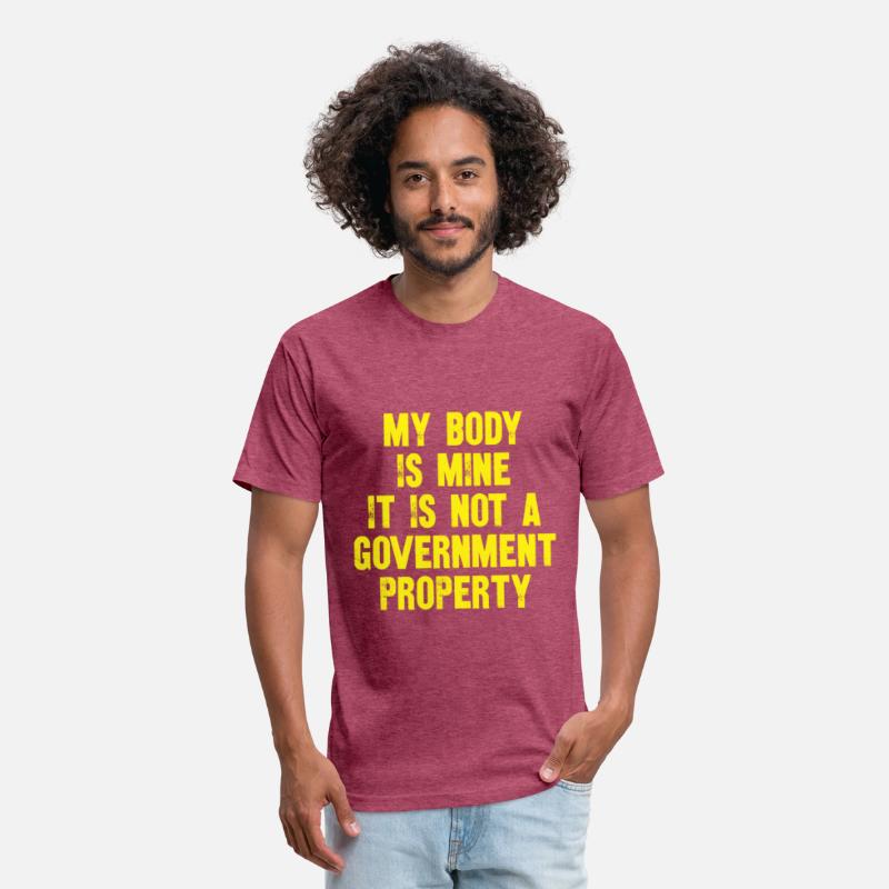 my body is mine it is not a government property