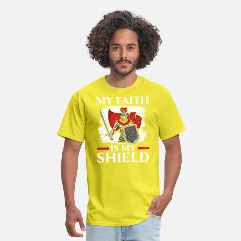 My Faith Is My Shield Knight Knighthood Warrior