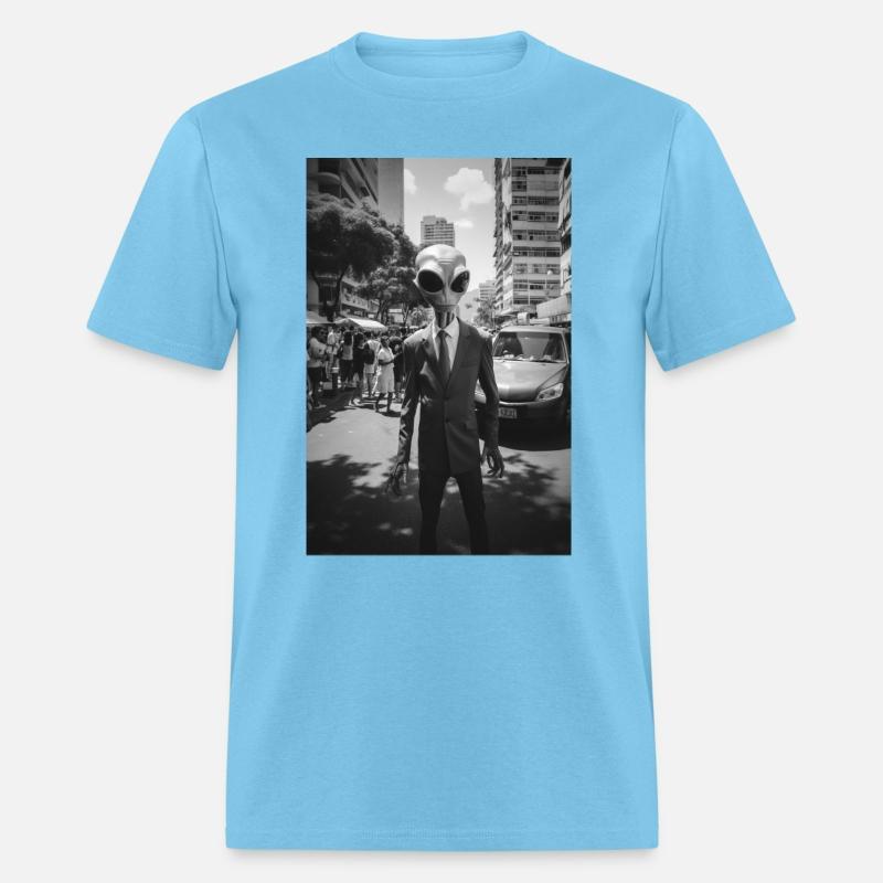 Mysterious Alien in a Suit: Photo Rio de Janeiro