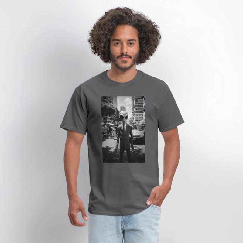 Mysterious Alien in a Suit: Photo Rio de Janeiro