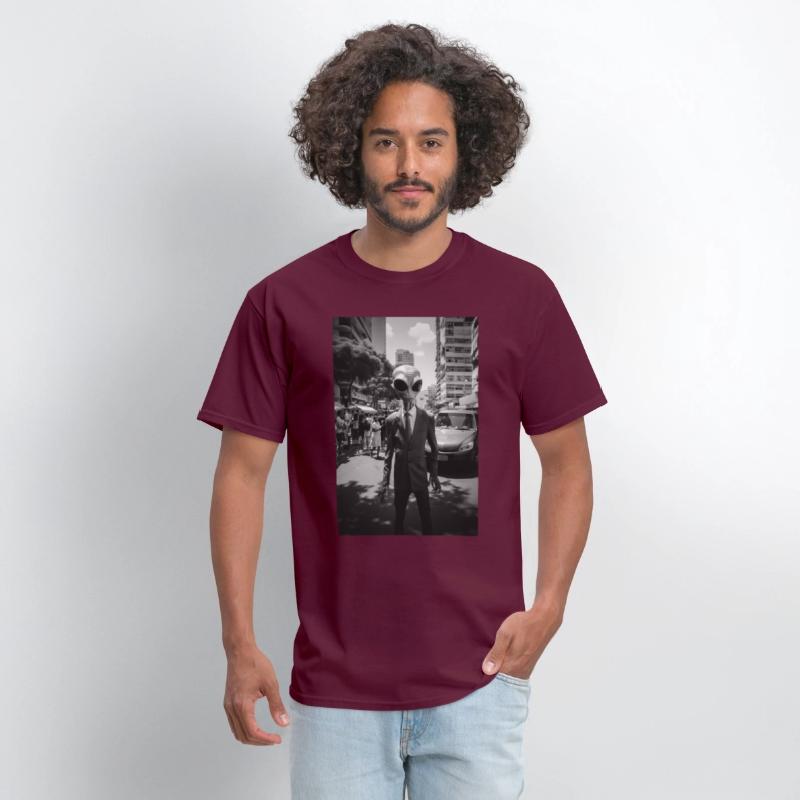 Mysterious Alien in a Suit: Photo Rio de Janeiro