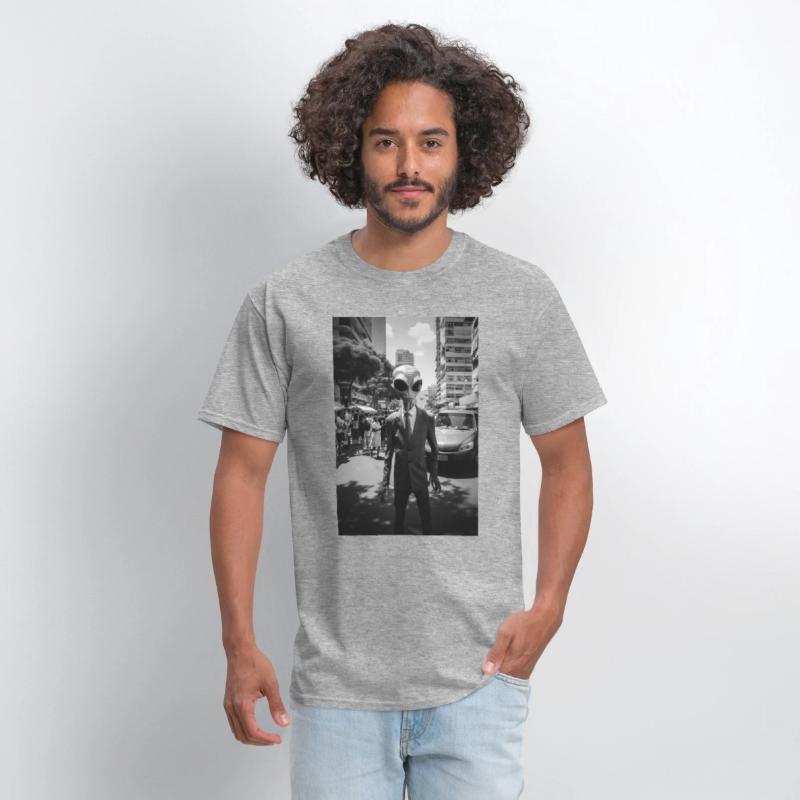 Mysterious Alien in a Suit: Photo Rio de Janeiro