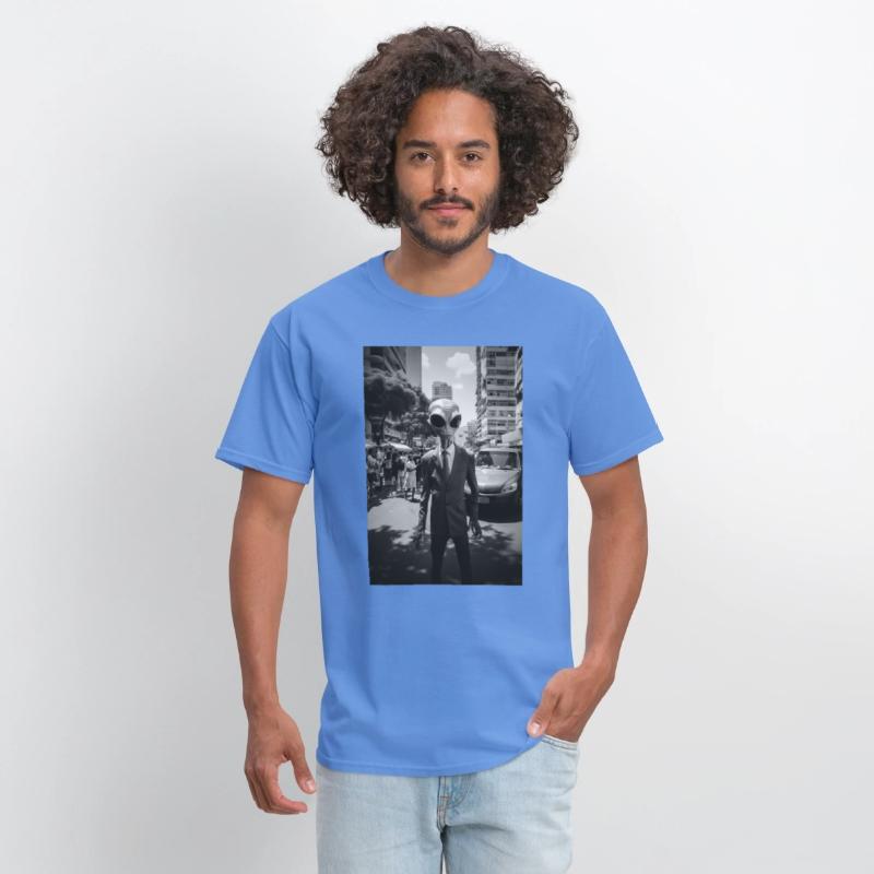 Mysterious Alien in a Suit: Photo Rio de Janeiro