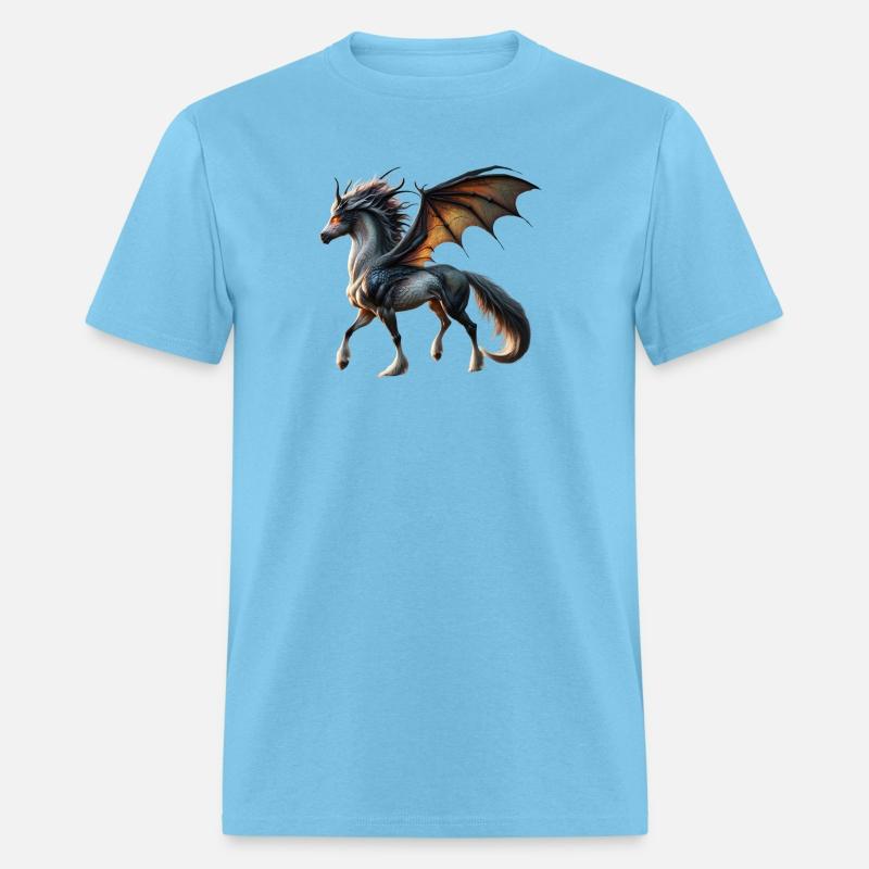 Mythical Winged War Horse