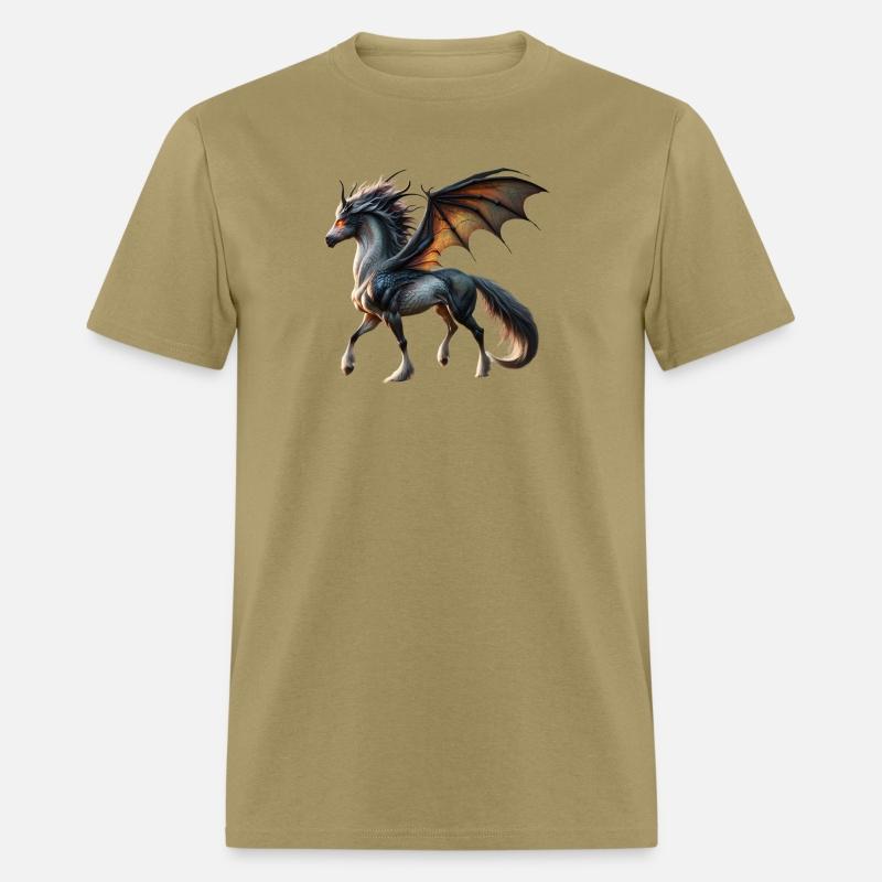 Mythical Winged War Horse