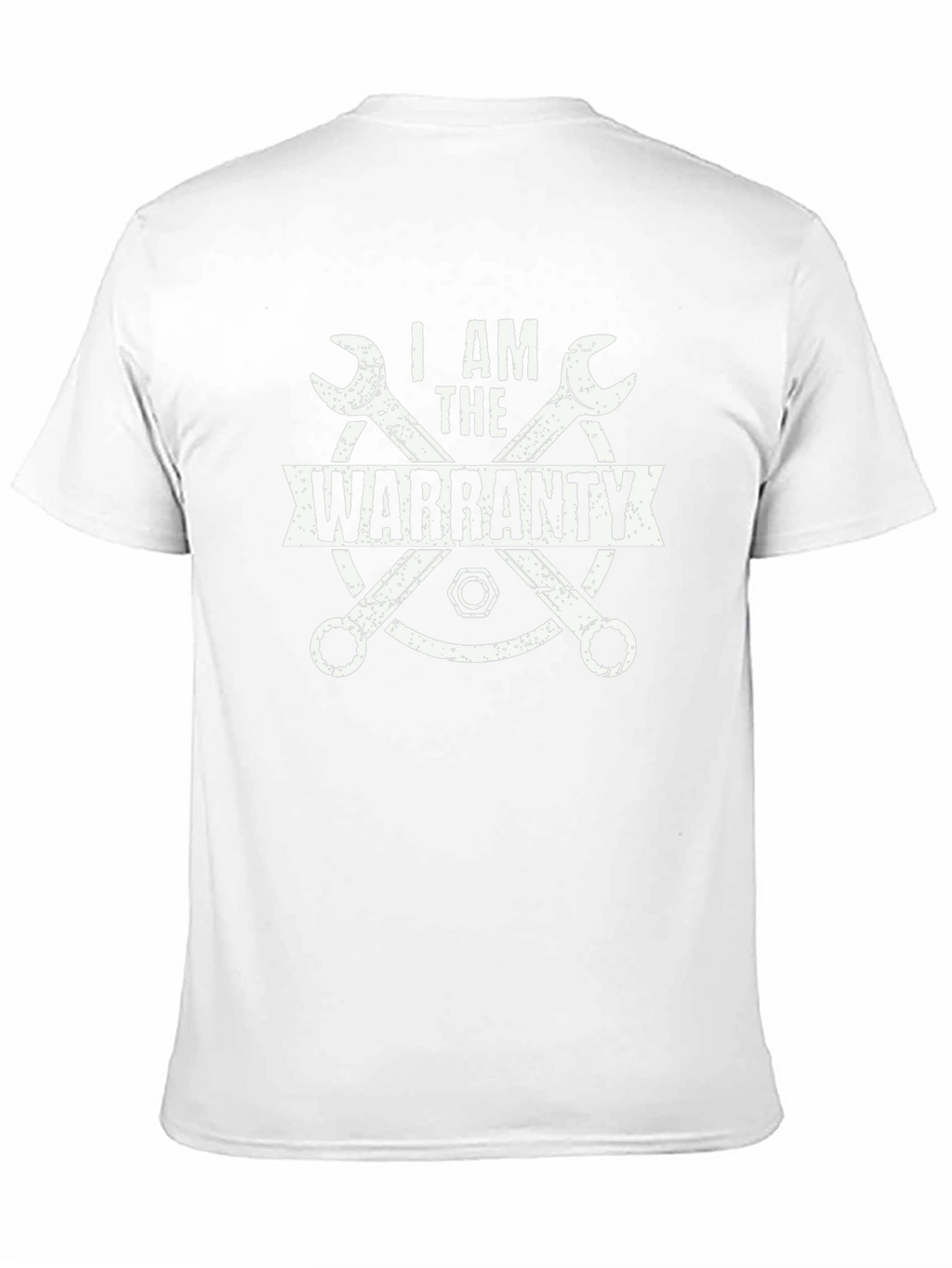 I Am The Warranty Graphic T-Shirt - Black