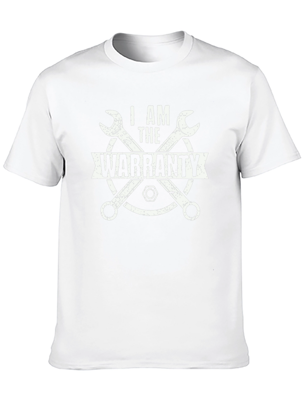 I Am The Warranty Graphic T-Shirt - Black