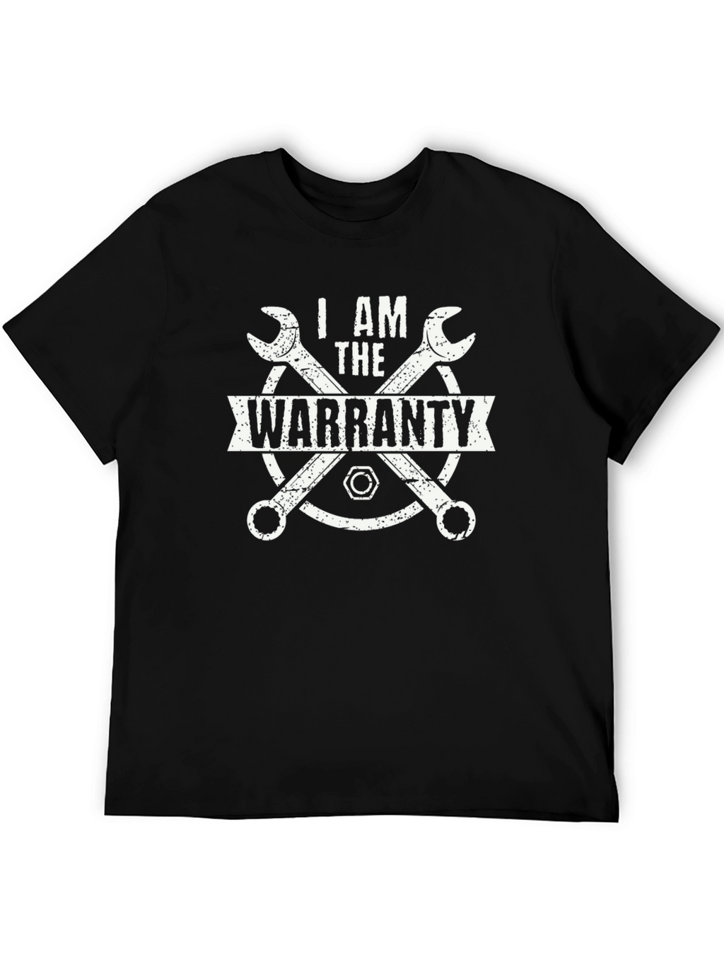 I Am The Warranty Graphic T-Shirt - Black