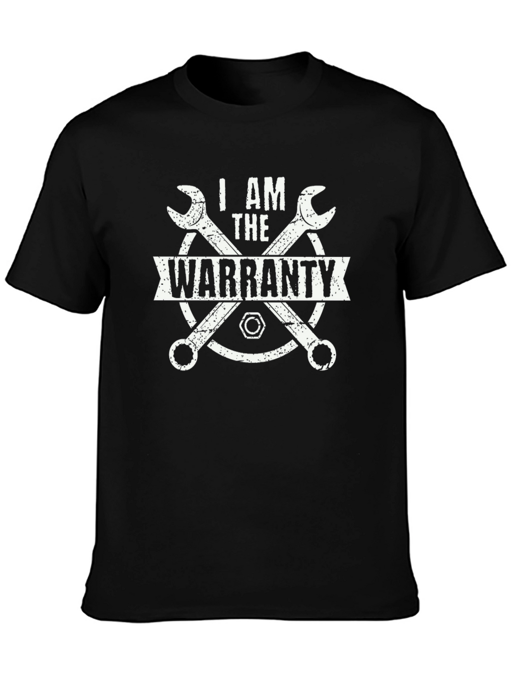 I Am The Warranty Graphic T-Shirt - Black