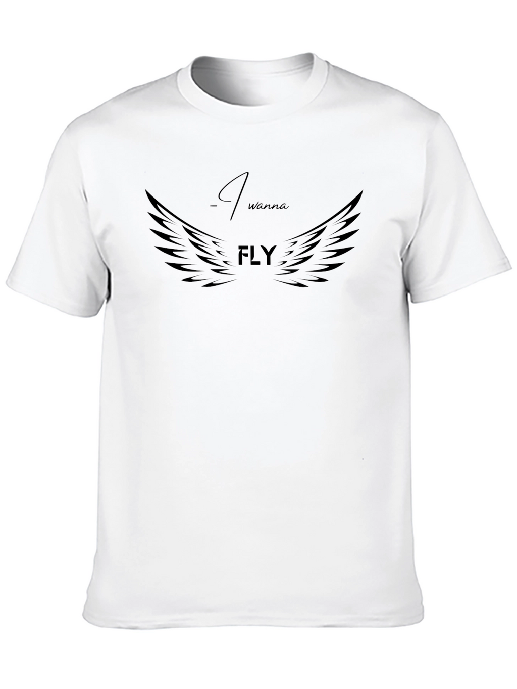 I Wanna Fly Graphic Tee - Trendy Unisex T-Shirt