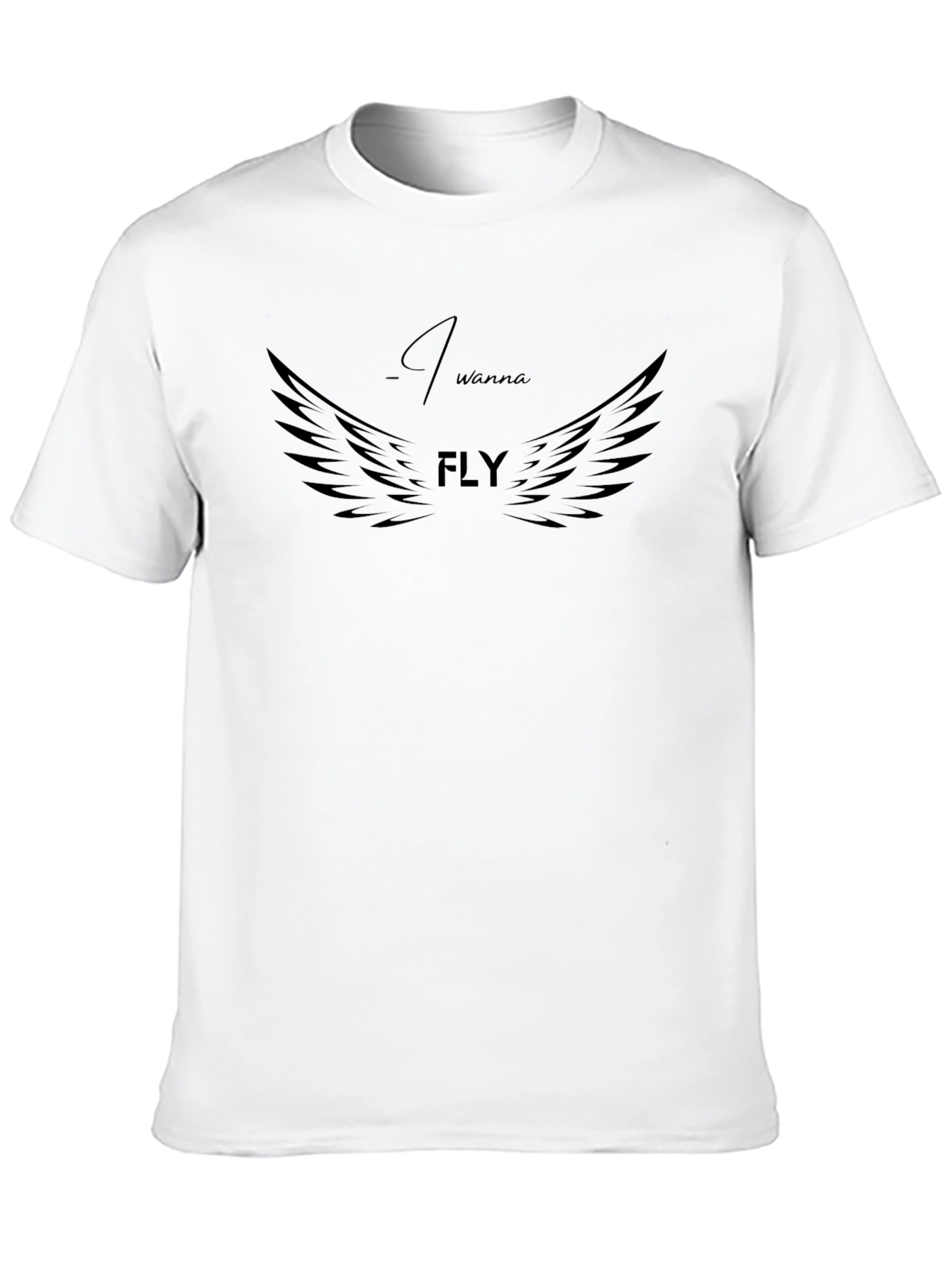 I Wanna Fly Graphic Tee - Trendy Unisex T-Shirt