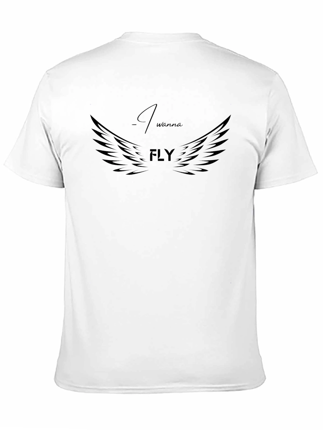 I Wanna Fly Graphic Tee - Trendy Unisex T-Shirt